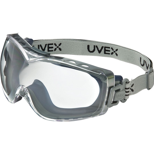 Uvex HydroShield&reg; Stealth&reg; OTG Safety Goggles, Clear Lens, Anti-Fog/Anti-Scratch, Indirect Vent Rock Safety Industrial Ltd