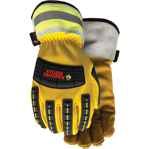Gants 5782CR Storm Trooper, Petit, Paume en Cuir de vache, Poignet &eacute;lastique Rock Safety Industrial Ltd