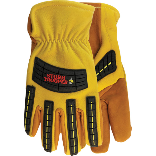 Gants Storm Trooper 5782, Grand, Paume en Cuir de vache, Poignet &agrave; enfiler Rock Safety Industrial Ltd