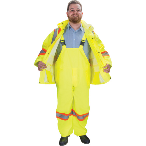 V&ecirc;tements imperm&eacute;ables RZ1000, Polyester, Petit, Jaune lime haute visibilit&eacute; Rock Safety Industrial Ltd