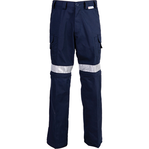 Pantalon haute visibilit&eacute;, Poly-coton, 34, Bleu marine Rock Safety Industrial Ltd