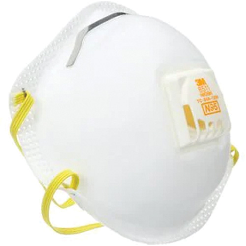 Respirateur contre les particules 8511, N95, Certifi&eacute; NIOSH Rock Safety Industrial Ltd