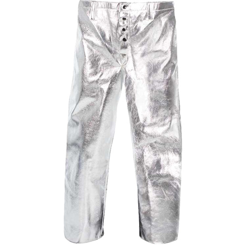 Heat Resistant Pants with Fly, 28, Aluminized Kevlar&reg; Rock Safety Industrial Ltd