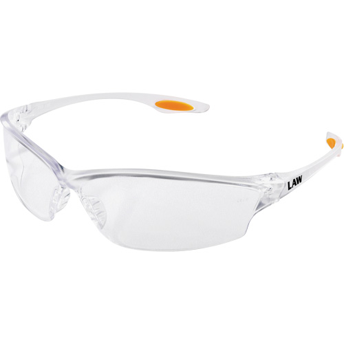 Law&reg; LW2 Safety Glasses, Clear Lens, Anti-Fog, ANSI Z87+/Meets/Exceeds CSA Z94.3 Rock Safety Industrial Ltd