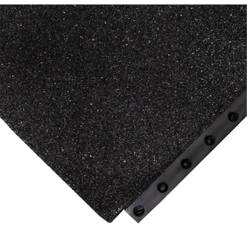 Tapis antifatigue 24/Seven Locksafe, Textur&eacute;, 3' x 3' x 5/8", Noir, Nitrile Rock Safety Industrial Ltd