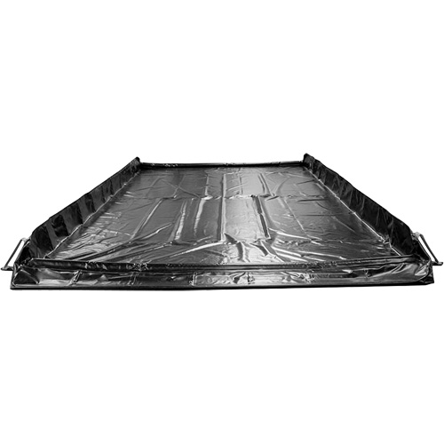 Berme de confinement en mousse emboîtable Stinger, Capacit&eacute; 4488 gal. US, 50' la x 12' lo x 12'h, Paroi en mousse Rock Safety Industrial Ltd