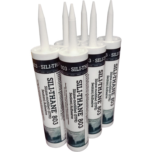 Sili-Thane&reg; 803 Sealant Cartridges, Paste, 10.3 oz. Rock Safety Industrial Ltd