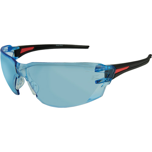 Lunettes de s&eacute;curit&eacute; Nevosa, Lentille Bleu p&acirc;le, Anti-&eacute;gratignures, R&eacute;pond ou surpasse la norme CSA Z94.3 Rock Safety Industrial Ltd