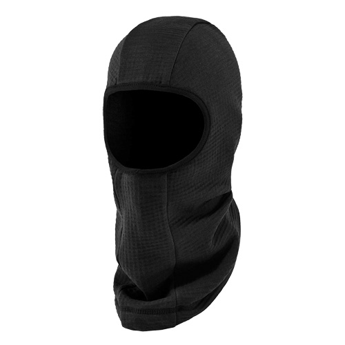 N-Ferno&reg; Dual Hazard Balaclava Face Mask, Black, Fleece Rock Safety Industrial Ltd