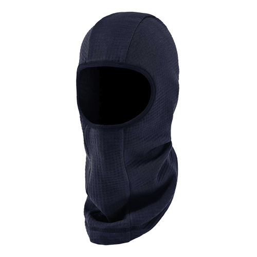N-Ferno&reg; Dual Hazard Balaclava Face Mask, Navy Blue, Fleece Rock Safety Industrial Ltd