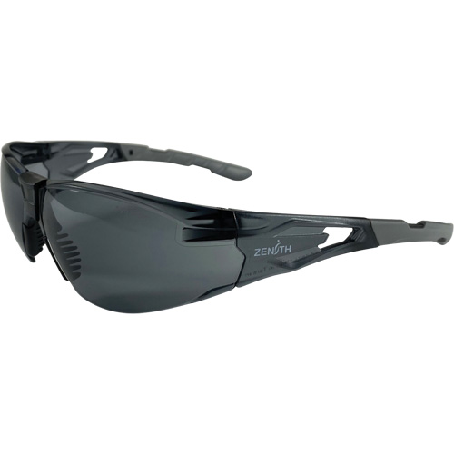 Lunettes de s&eacute;curit&eacute; s&eacute;rie Z2900, Lentille Grise/fum&eacute;e, Anti-&eacute;gratignures, ANSI Z87+/R&eacute;pond ou surpasse la norme CSA Z94.3 Rock Safety Industrial Ltd