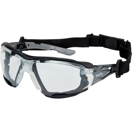 Z2900 Series Safety Glasses with Foam Gasket, Clear Lens, Anti-Fog, ANSI Z87+/Meets/Exceeds CSA Z94.3 Rock Safety Industrial Ltd