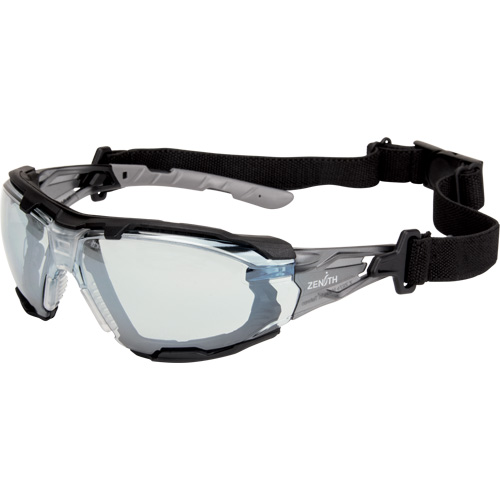 Lunettes de s&eacute;curit&eacute; s&eacute;rie Z2900 avec joint en mousse, Lentille Miroir int&eacute;rieur/ext&eacute;rieur, Anti-&eacute;gratignures, ANSI Z87+/R&eacute;pond ou surpasse la norme CSA Z94.3 Rock Safety Industrial Ltd