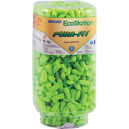 Recharge de bouchons d'oreilles Pura-Fit pour EcoStation, Vrac - Contenant Rock Safety Industrial Ltd