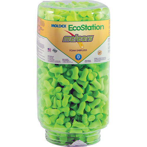 EcoStation Meteors&reg; Earplug Refill, Bulk - Canister Rock Safety Industrial Ltd