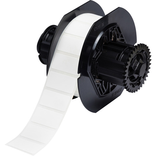 B33 Polyamide Coated Cloth Labels, Nylon, 1.5" L x 0.75" H, White Rock Safety Industrial Ltd