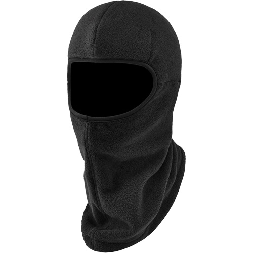 N-Ferno&reg; Zippered Balaclava Face Mask, Fleece/Polyester, Black Rock Safety Industrial Ltd