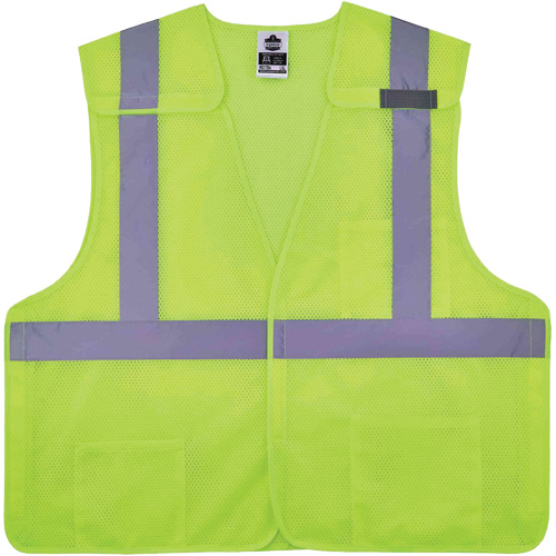 GloWear 8217BA Breakaway Mesh Safety Vest, High Visibility Lime-Yellow, Medium/Small, Polyester Rock Safety Industrial Ltd