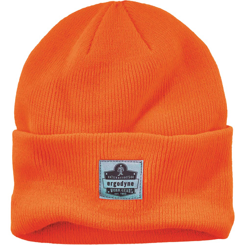 N-Ferno&reg; Rib Knit Beanie Hat, One Size, Orange Rock Safety Industrial Ltd
