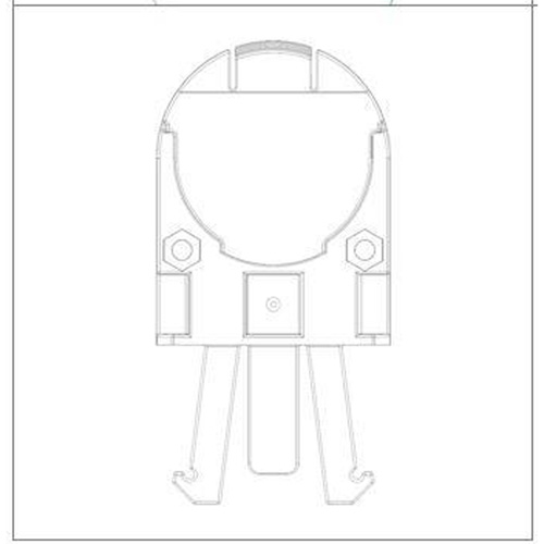 Adaptateur de casque de s&eacute;curit&eacute; pour serre-t&ecirc;tes VeriShield de Howard Leight Rock Safety Industrial Ltd