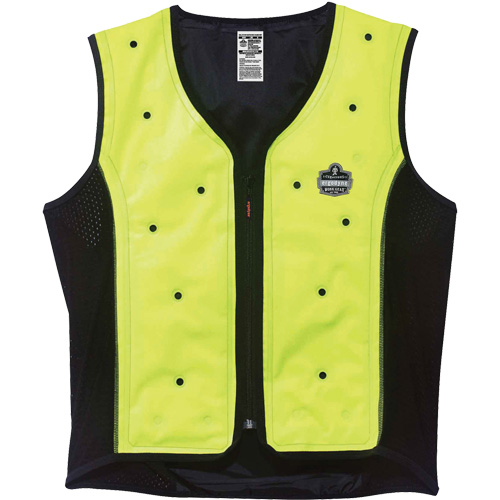 Gilet de refroidissement &agrave; sec Chill-Its 6685, 4T-Grand, Jaune lime haute visibilit&eacute; Rock Safety Industrial Ltd