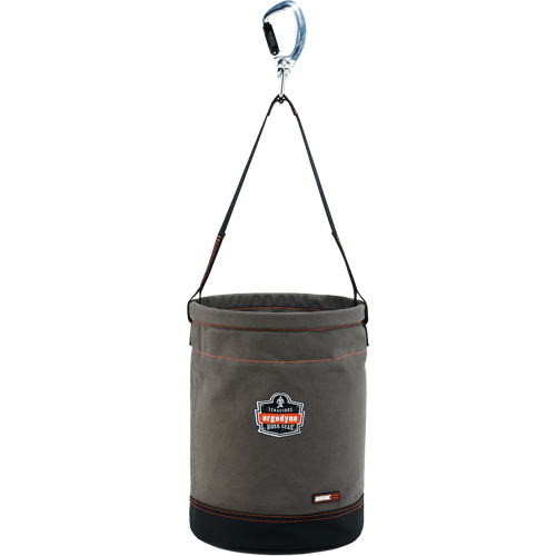 Seau &agrave; mousqueton pivotant Arsenal 5940, Toile, 12,5" dia. x 17" h, Capacit&eacute; de charge 150 lb Rock Safety Industrial Ltd