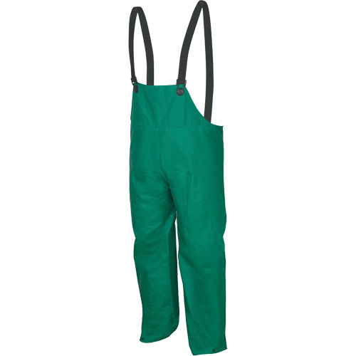 Pantalons imperm&eacute;ables avec limite dinflammabilit&eacute; Dominator, Grand, Polyester/PVC, Vert Rock Safety Industrial Ltd