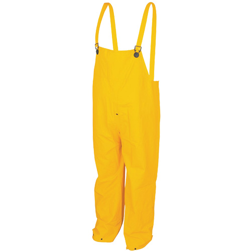 Pantalons &agrave; bavette imperm&eacute;ables de s&eacute;rie classique, Grand, Polyester/PVC, Jaune Rock Safety Industrial Ltd