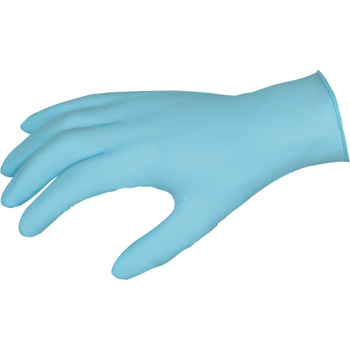 Gants jetables DuraShield, Grand, Nitrile, 3 mils, Sans poudre, Bleu Rock Safety Industrial Ltd