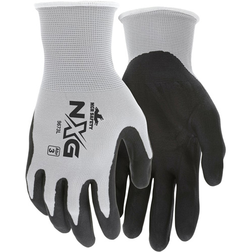 NXG&reg; Coated Gloves, Large, Foam Nitrile Coating, 13 Gauge, Nylon Shell Rock Safety Industrial Ltd