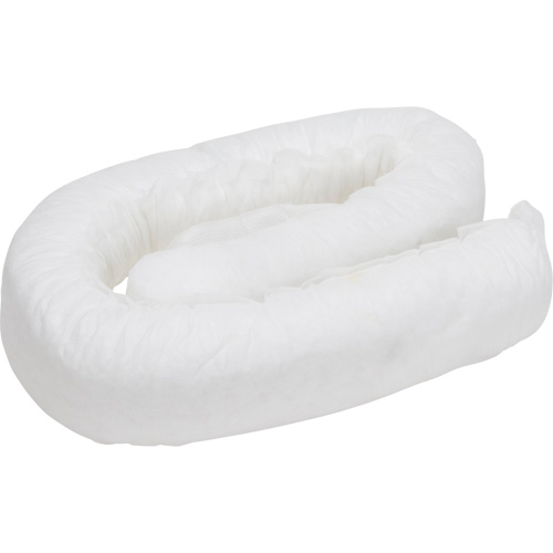 Sorbent Socks, Oil Only, 9 gal. Absorbancy, 3" W x 4' L, Pack of 12 Rock Safety Industrial Ltd