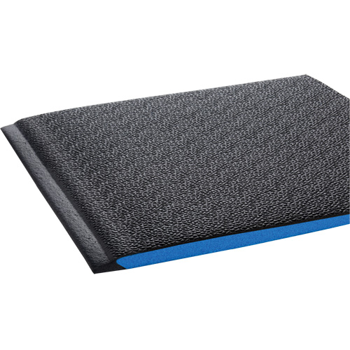 Wear-Bond Comfort-King Ergonomic Mats, Pebbled, 3' x 5' x 9/16", Black, Vinyl Foam Rock Safety Industrial Ltd