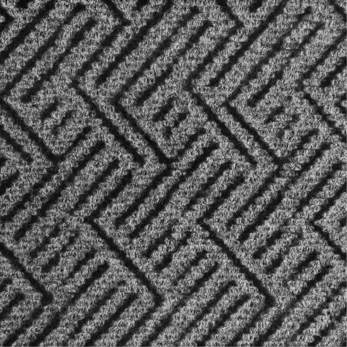 Tapis daccueil Performance Triathlon, Essuie-pieds/grattoir, 3' x 5' x 7/16", Charbon Rock Safety Industrial Ltd