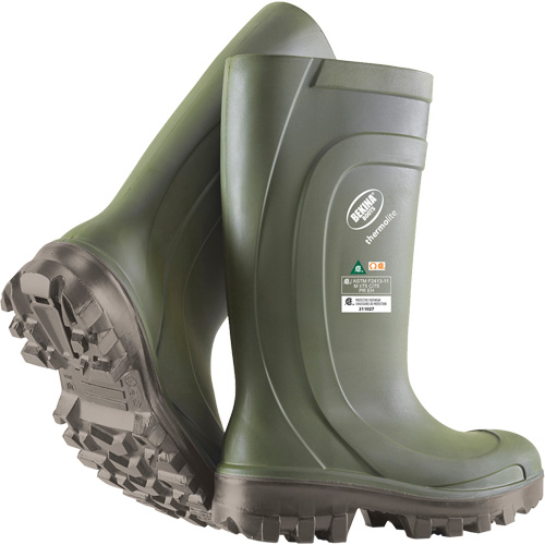 Bottes de s&eacute;curit&eacute; isol&eacute;es Thermolite, Polyur&eacute;thane, Embout Composite, Pointure 9, Semelle R&eacute;sistant aux perforations Rock Safety Industrial Ltd
