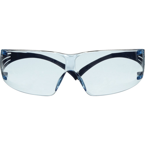 Lunettes de s&eacute;curit&eacute; SecureFit s&eacute;rie 200, Lentille Bleu, Antibu&eacute;e/Anti-&eacute;gratignures, ANSI Z87+/R&eacute;pond ou surpasse la norme CSA Z94.3 Rock Safety Industrial Ltd