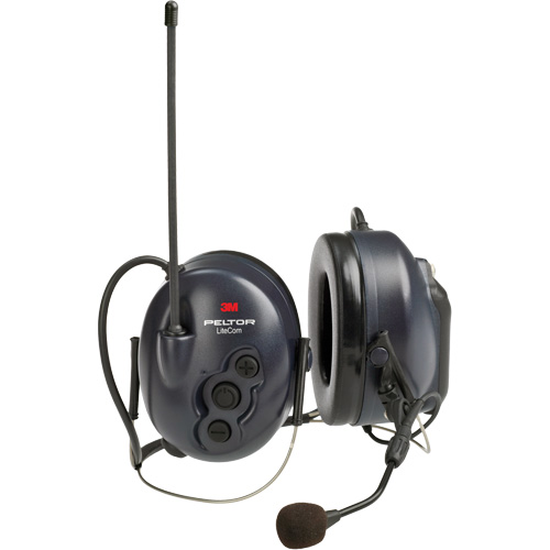 Peltor LiteCom FRS Headset, Neckband Style, 26 dB Rock Safety Industrial Ltd