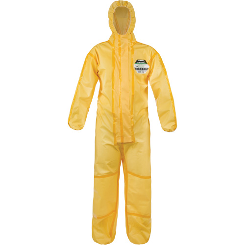 ChemMax&reg; 1 Coveralls, Polyethylene/Polypropylene, 4X-Large, Yellow Rock Safety Industrial Ltd