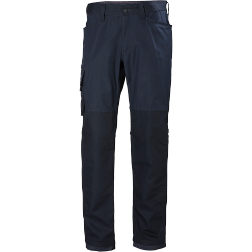 Pantalons d'entretien Oxford, Poly-coton, Bleu marin, Taille 30, Entrejambe 32 Rock Safety Industrial Ltd