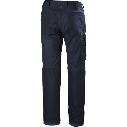 Pantalons d'entretien Oxford, Poly-coton, Bleu marin, Taille 30, Entrejambe 32 Rock Safety Industrial Ltd