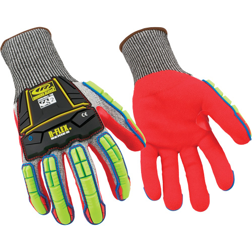 Gants r&eacute;sistants aux coupures 065, Taille T-petit/7, Calibre 13, Rev&ecirc;tement Nitrile, Enveloppe en PEHP, ANSI/ISEA 105 niveau 4 Rock Safety Industrial Ltd
