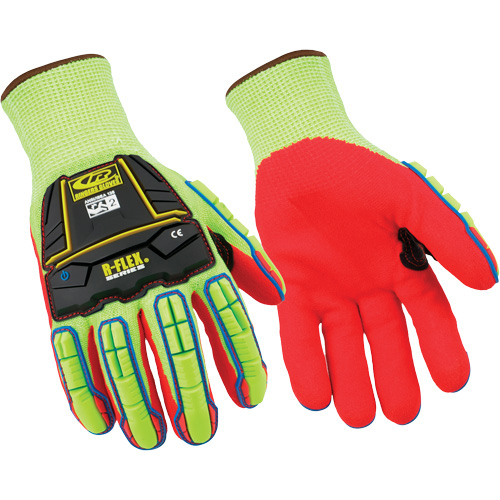 Gants r&eacute;sistants aux coupures 085, Taille Petit/8, Calibre 13, Rev&ecirc;tement Nitrile, Enveloppe en PEHP, ASTM ANSI niveau A6 Rock Safety Industrial Ltd