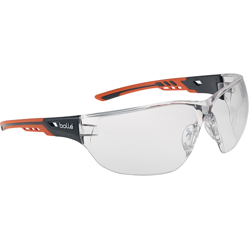 Lunettes de s&eacute;curit&eacute; NESS+ de style sportif, Lentille Transparent, Antibu&eacute;e/Anti-&eacute;gratignures, ANSI Z87+ Rock Safety Industrial Ltd