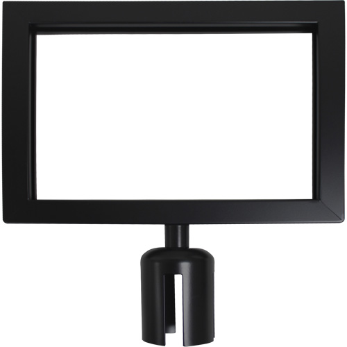 Sign Frame for Crowd Control Post, Black Rock Safety Industrial Ltd