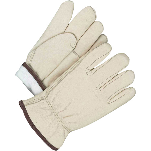 Gants de conducteur isol&eacute;s traditionnels, 13, Paume en Cuir fleur de vache, Thinsulate Rock Safety Industrial Ltd