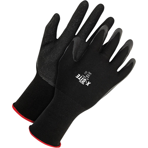 Gants enduits X-Site, 11, R&ecirc;vetement Latex, Calibre 15, Enveloppe en Nylon Rock Safety Industrial Ltd