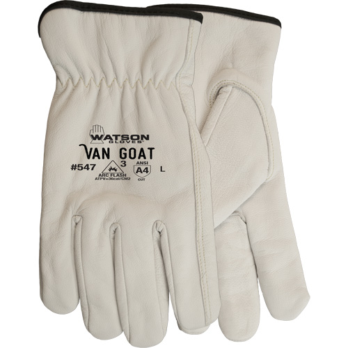 Gants de travail r&eacute;sistants aux coupures Van Goat, Grand, 36 cal/cm², Niveau 3, NFPA 70E Rock Safety Industrial Ltd