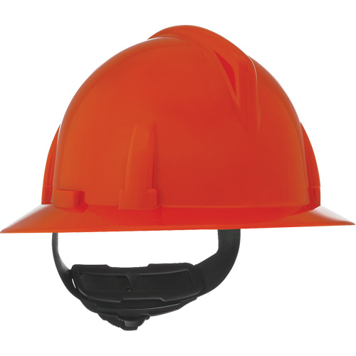 Casque &agrave; bord complet Topgard, R&eacute;pond aux normes CSA type 1, Suspension Glissement rapide, Non ventil&eacute; Rock Safety Industrial Ltd
