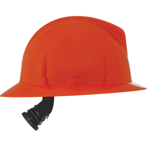 Casque &agrave; bord complet Topgard, R&eacute;pond aux normes CSA type 1, Suspension Glissement rapide, Non ventil&eacute; Rock Safety Industrial Ltd