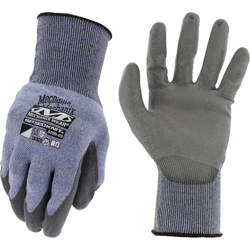 Gants r&eacute;sistants aux coupures SpeeKnit B2, Taille Moyen/8, Calibre 15, Rev&ecirc;tement Polyur&eacute;thane, Enveloppe en PEHP, ASTM ANSI niveau A2/EN 388 niveau B Rock Safety Industrial Ltd