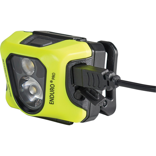 Lampe frontal Enduro Pro, DEL, 200 lumens, 6 hres de fonctionnement, piles Rechargeable Rock Safety Industrial Ltd